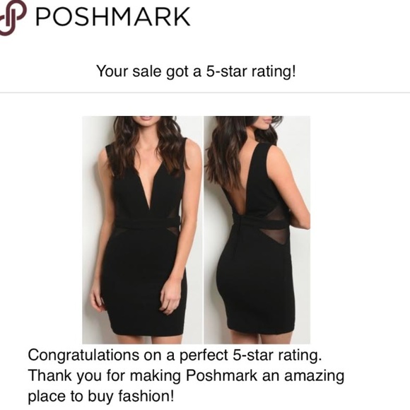 GIRLY & FLIRTY LITTLE BLACK DRESS - Picture 4 of 5